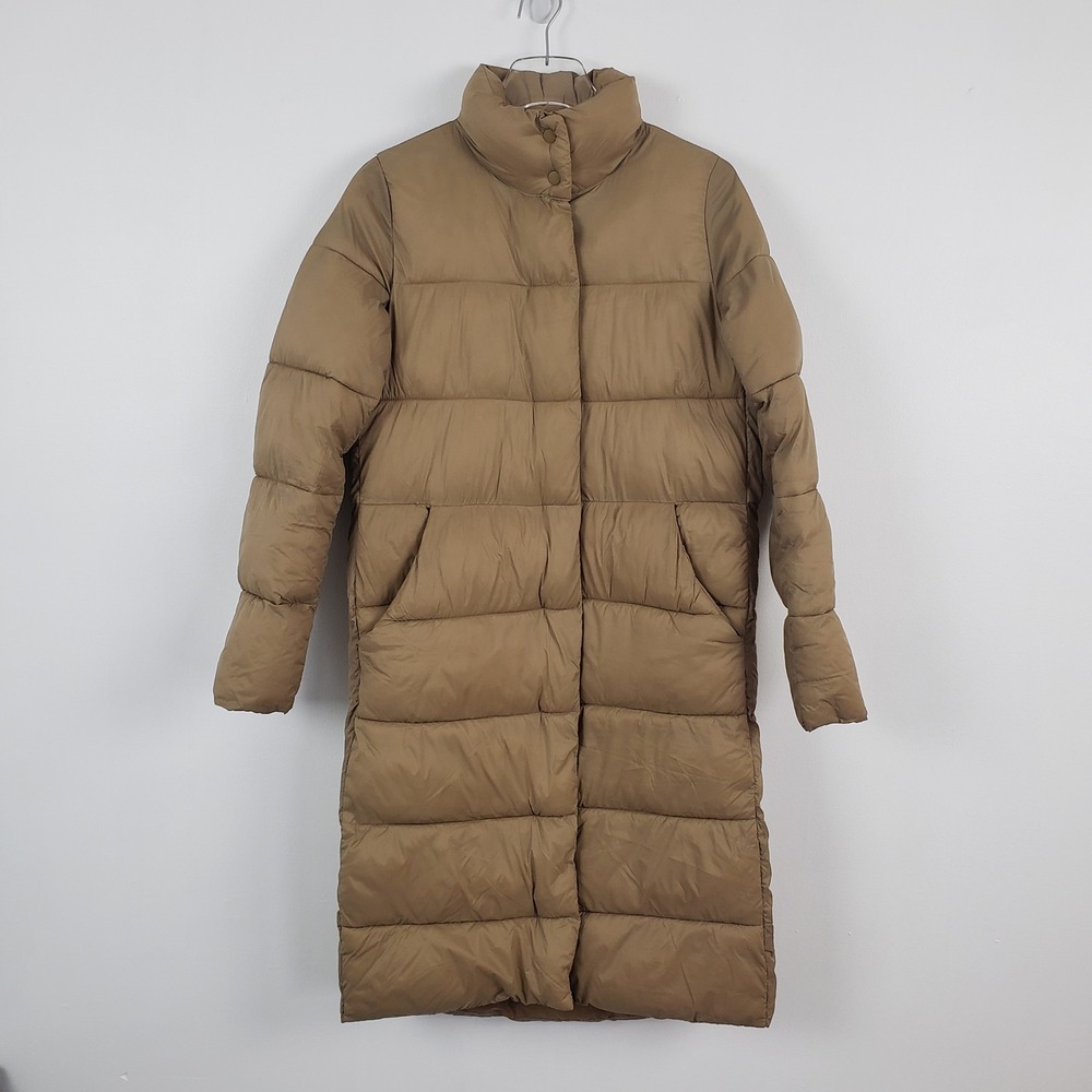 Amazon Essentials Women's XS Water-Resistant Long Length Cocoon Puffer Coat‎